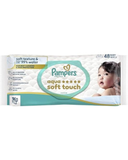 Lingettes bébé Aqua Soft Touch