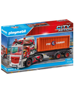 City Action Figurine camion de transport radiocommandé