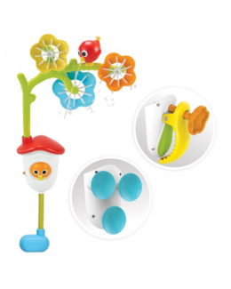 Jouet de bain mobile avec oiseau