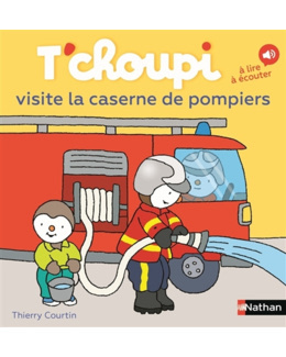 T'choupi visite la caserne des pompiers