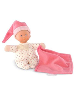 Doudou Minirêve : Coeurs roses