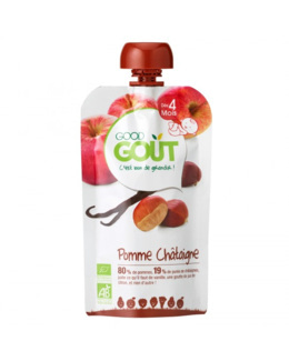 Compoté pomme-châtaigne BIO