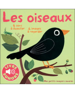 Livre sonore Les oiseaux
