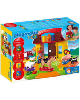 Playmobil 1.2.3 - Ferme interactive