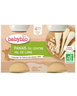 BIO Panais du Centre-Val de Loire 130 g dès 4 mois