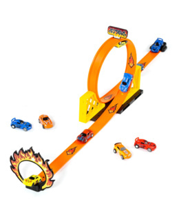 Circuit Ultimate avec looping et 2 voitures