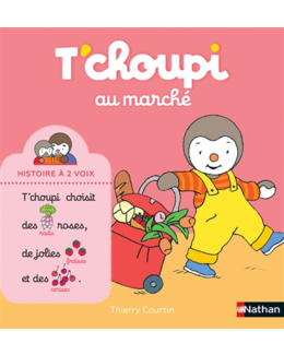 Livre T'choupi au marché