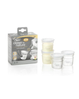 4 POTS DE STOCKAGE