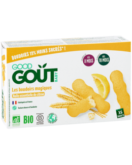 Boudoirs à l'huile essentielle de citron bio