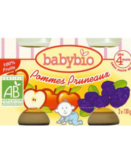 BIO Pommes Pruneaux dès 4 mois