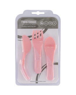 Lot de 3 couverts d'apprentissage ergonomiques