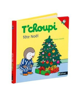 Livre T'choupi fête Noël