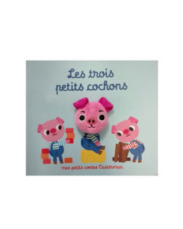 Livre marionnette Les trois petits cochons