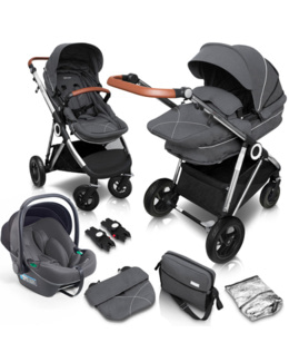 Poussette trio combinée 3en1 Halime