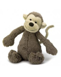 Peluche singe Bashful