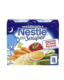 NESTLE P'tit Souper Légumes du soleil semoule dès 8 mois