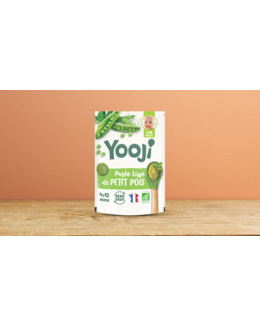Purée lisse de Petit Pois bio