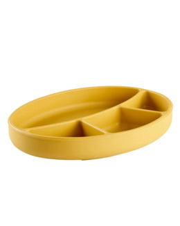 Assiette compartimentée silicone