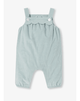 Salopette bébé fille en velours