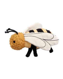 Hochet abeille en coton bio