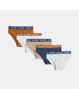 Slips en jersey (lot de 5) garçon