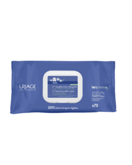 Lingettes d'eau nettoyante