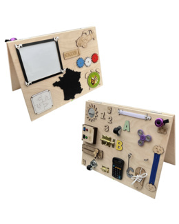 Tableau d'activité et d'éveil busy board autoportant EDEN