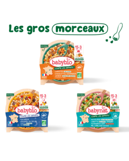Pack Les gros morceaux - Dès 15 mois