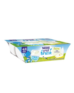 Mini Brassé Poire P'tit Brassé (6x60g)