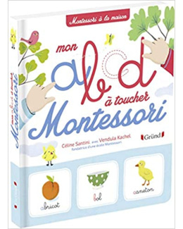 Livre Mon ABCD à toucher Montessori