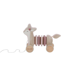 Jouet à tirer faon en bois FSC - Fairy Garden