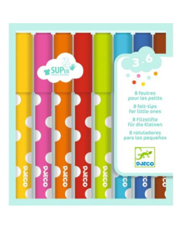 8 feutres pour les petits