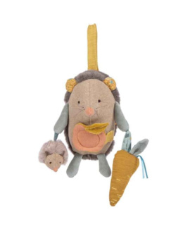 Hérisson d'activités à suspendre Trois petits lapins