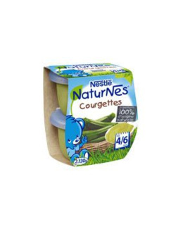 NESTLE - Naturnes - Courgettes