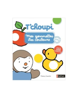 Livre T'choupi Mes gommettes les couleurs