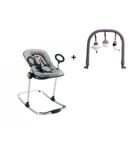Transat bébé up & down + arche de jeux