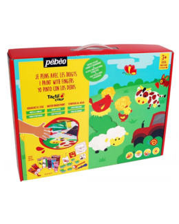 Coffret atelier Je peins avec les doigts
