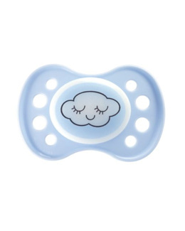 Sucette 0-6 mois nuit anatomique (silicone)