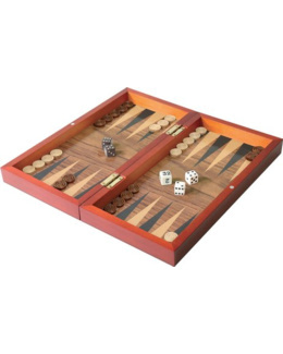 Mon jeu de backgammon pliable en bois