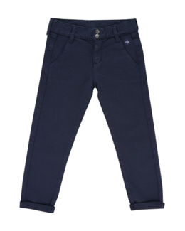 Pantalon taille élastique Kids - coton - Marine Deep
