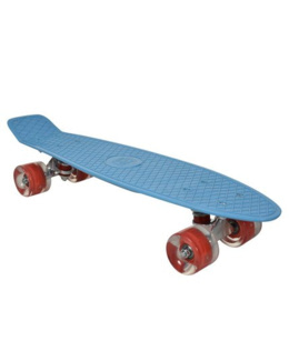 Skate vintage 22,5" avec roues lumineuses