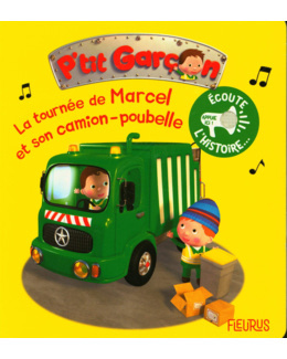 Livre La tournée de Marcel et son camion poubelle