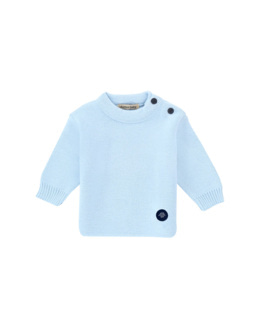 Pull marin uni "Fouesnant" Baby - Reflet