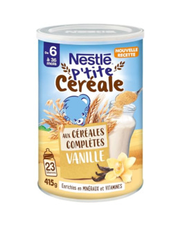 P'tite céréale - Céréales complètes vanille