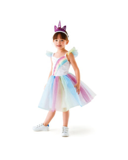 Robe princesse licorne 3-5 ans