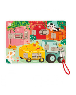 Planche à cadenas La ferme