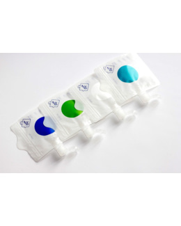 Pack de 4 gourdes réutilisables 100ml