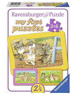 Puzzle - Mes premiers puzzles - 3x6 pièces