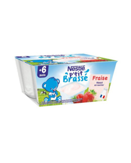 P'tit Brassé Fraise (4x100g)