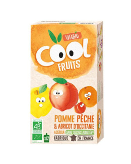 Cool Fruits - Pomme Pêche & Abricot d'Occitanie Acérola